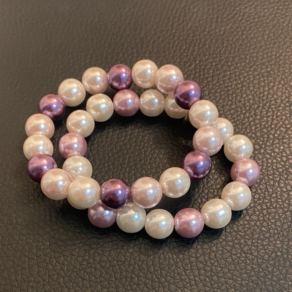 Elegant Pearl Beaded Bracelet